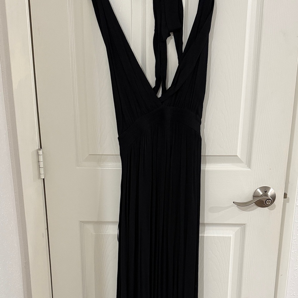 Lulu's Black Maxi Dress